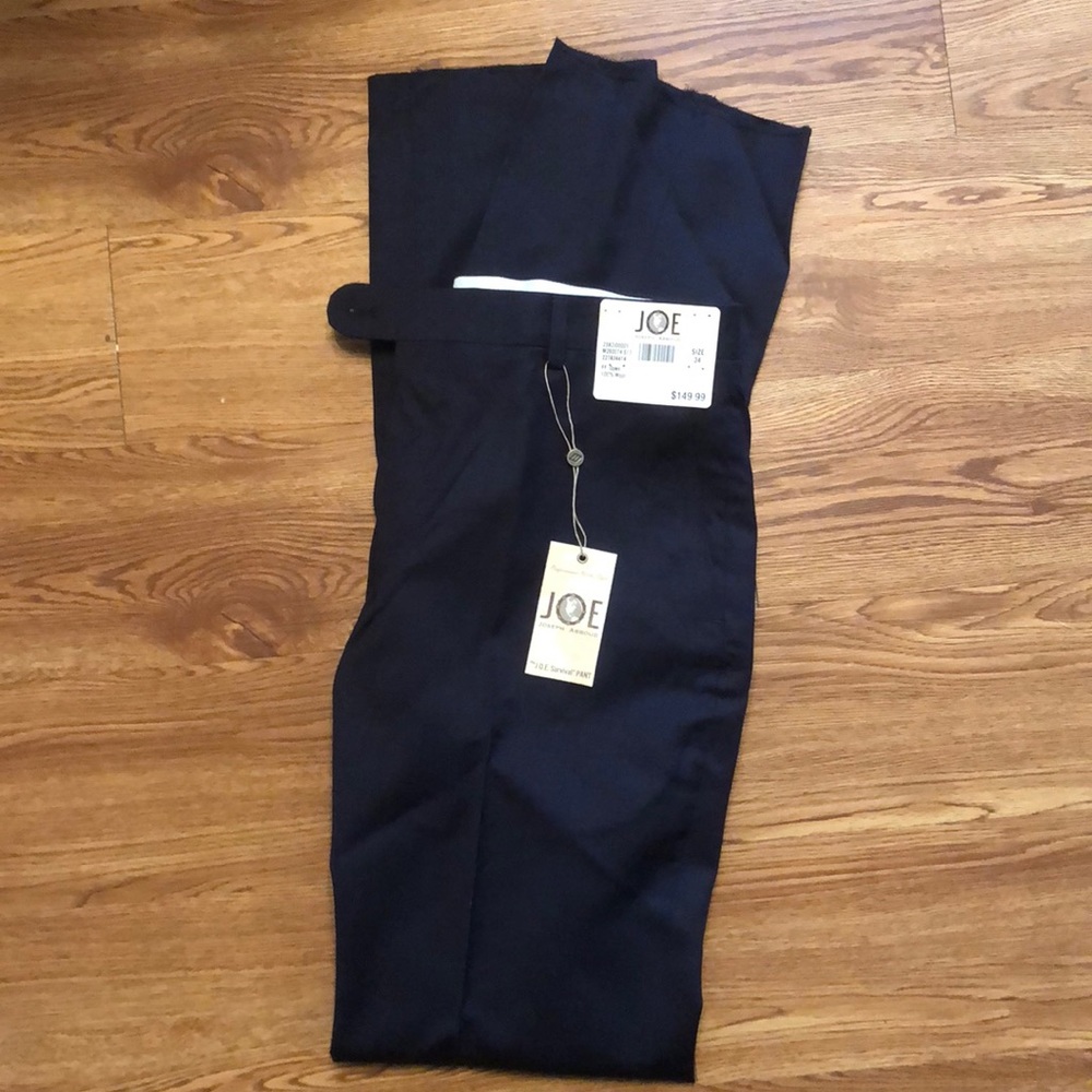 Navy Dress Pants (un-hemmed)